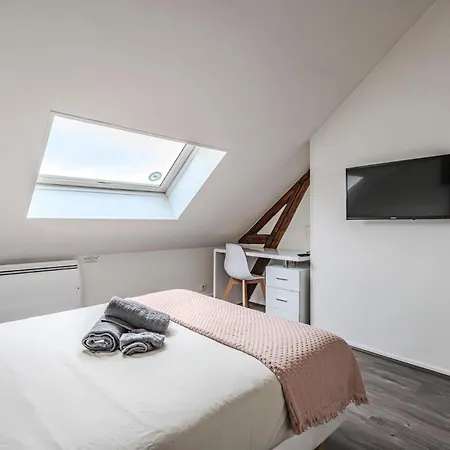 Le Chabaud - Hypercentre & 10 Couchages Appartement Reims